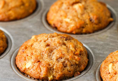 Carrot Apple Muffins 