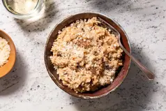 Dried Mushroom Risotto