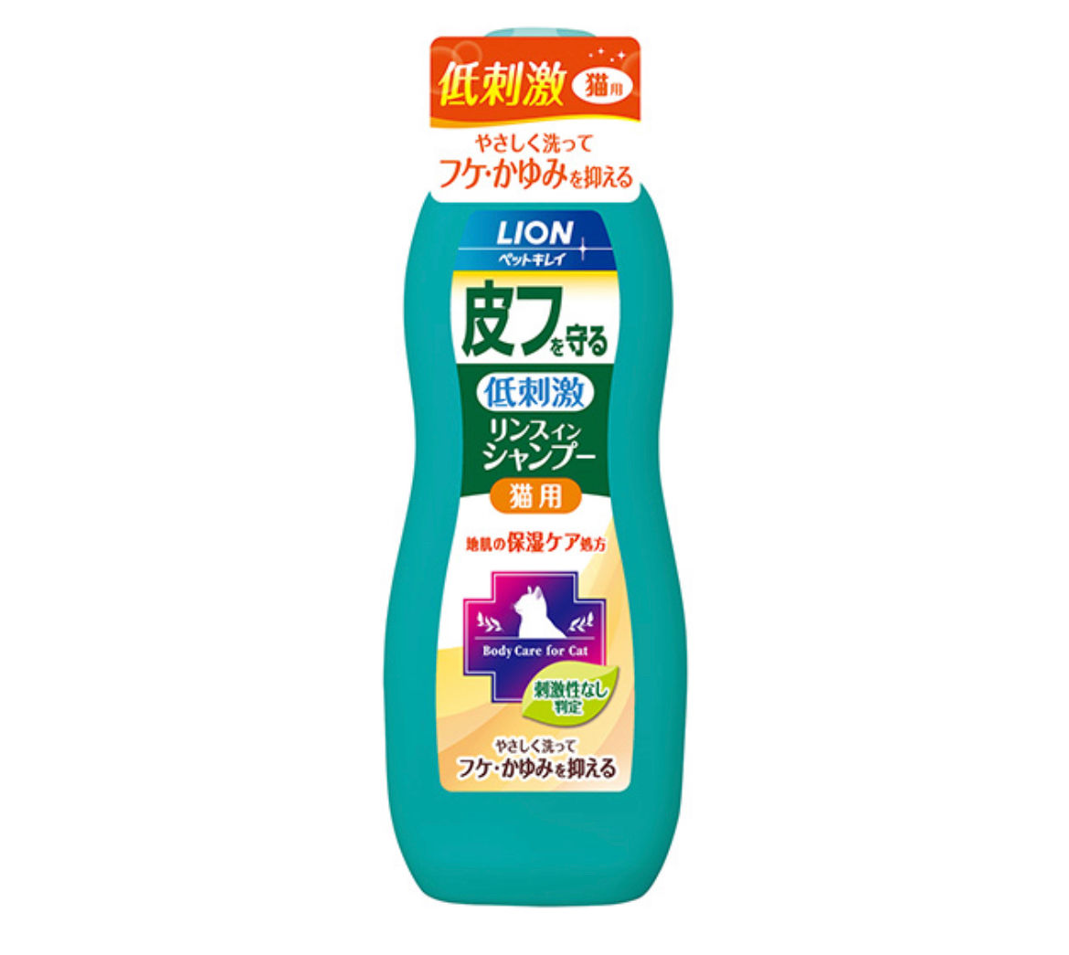 皮フを守るリンスインシャンプー愛猫用フローラルハーブの香り330ml