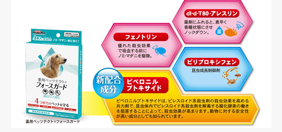 サムネイル： 薬用 ペッツテクト+ フォースガード 猫用 3P