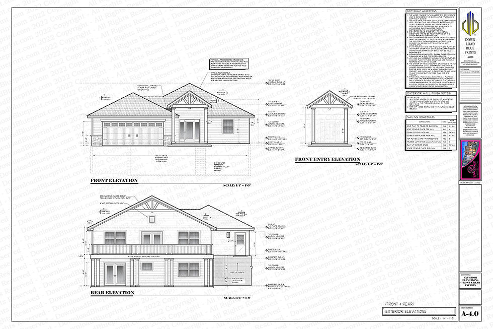 Thumbnail: (2170 SF) Burchwood CAD