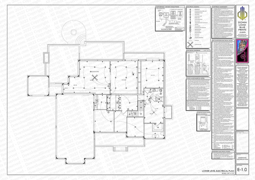 Thumbnail: (5980 SF) Brookhaven CAD