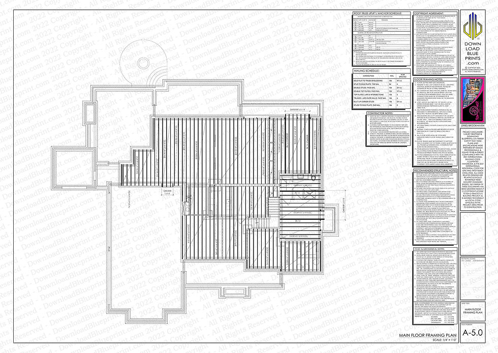 Thumbnail: (5980 SF) Brookhaven CAD