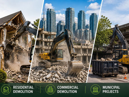 Demolition Services Vancouver: Residential, Commercial & Municipal Projects