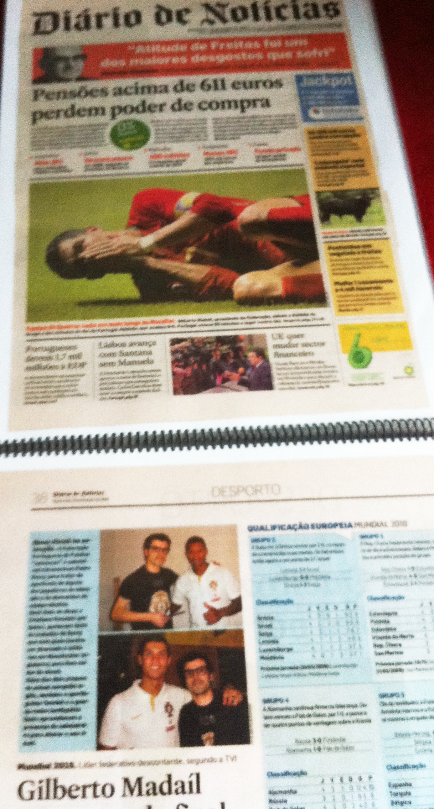 Diário Notícias Pedro Remy cabeleireiro Cristiano Ronaldo Corte cabelo