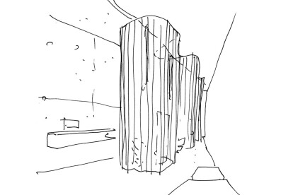 Esquiço arquitectura New Room