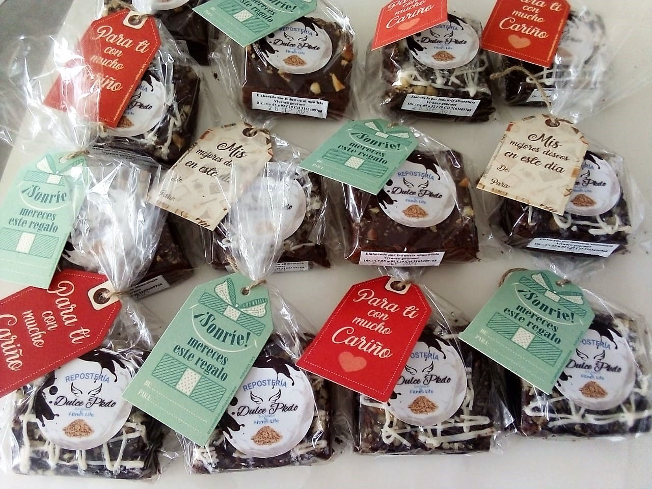 Porción de Brownie sin azúcar