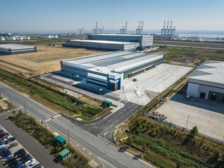 London-Gateway-DP-World-Drone-Industrial-Real-Estate-Photograph-Miru-Visuals