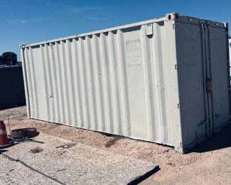 360 Estate Sales Peoria 20ft Container, Fire Pit, Smoker & More