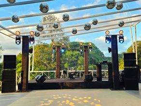 Sonorização profissional para eventos