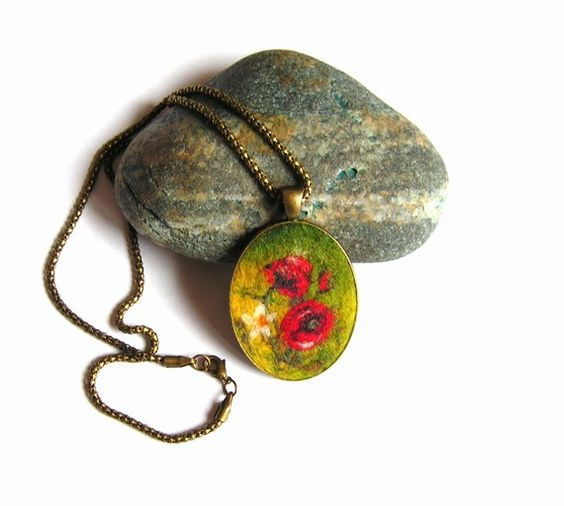 Needle Felted Jewelry