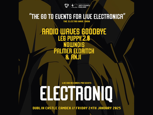 Nównøis' First Live Set: Join the ELECTRONIQ @ The Dublin Castle Camden