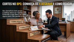 O BPC não é cortado de uma vez - e cada degrau tem prazo