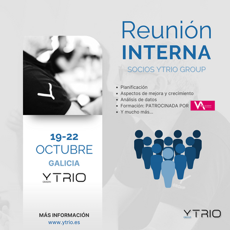 Reunión interna SOCIOS YTRIO GROUP 19-22 octubre 2023
