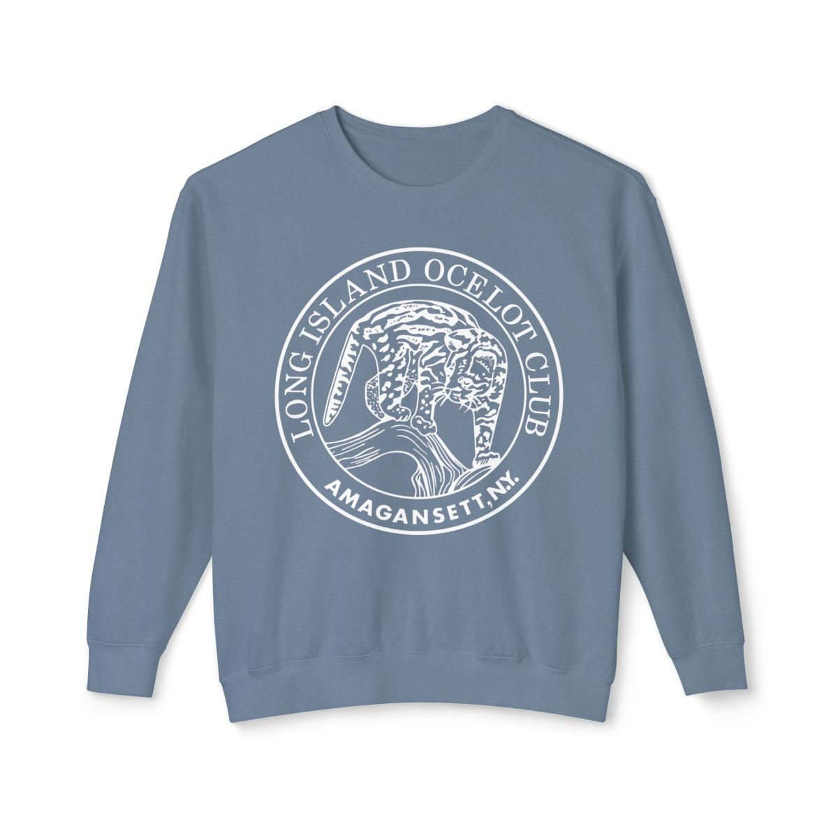 LIOC Unisex Lightweight Crewneck Sweatshirt