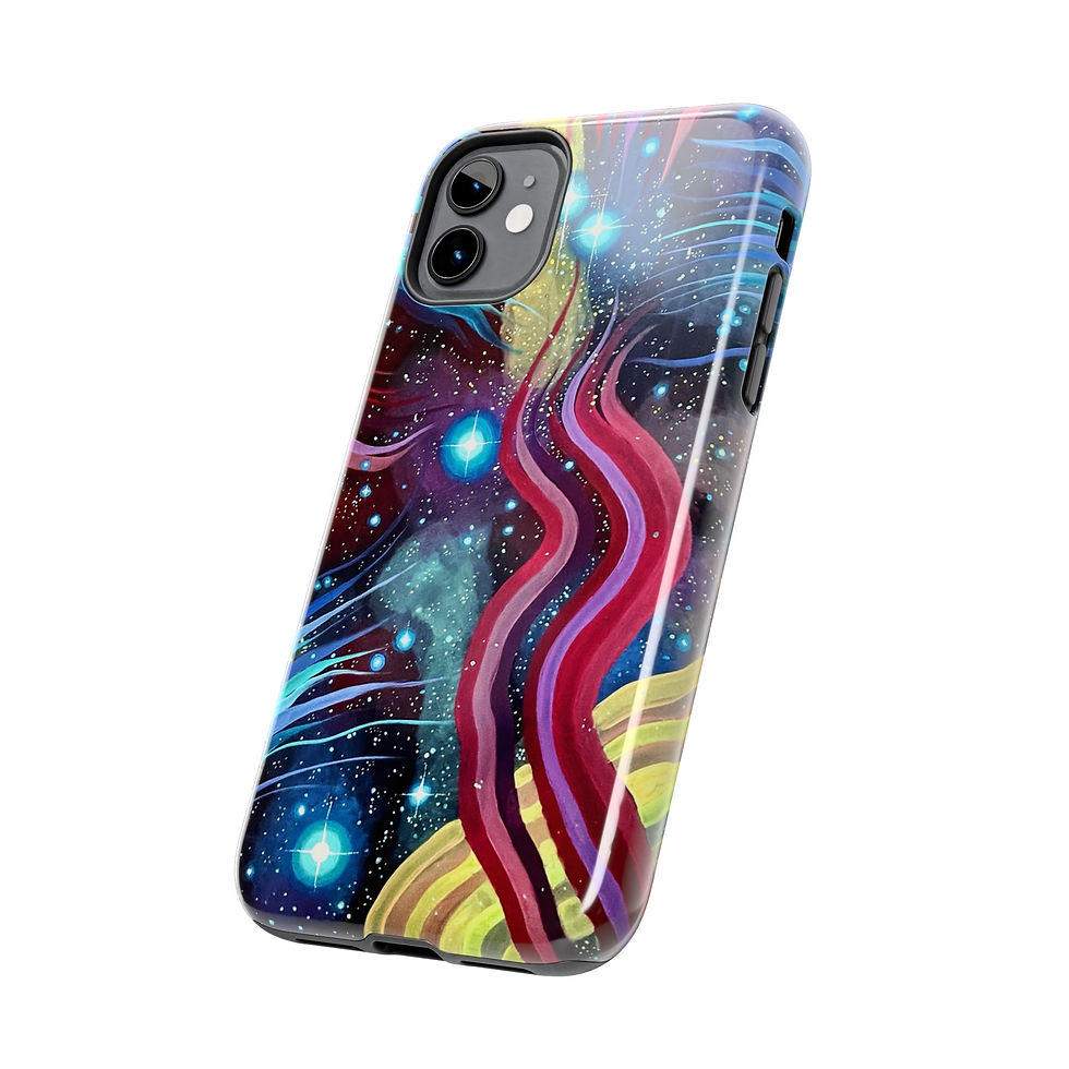 Thumbnail: Galaxy Waves  - Tough Phone Case