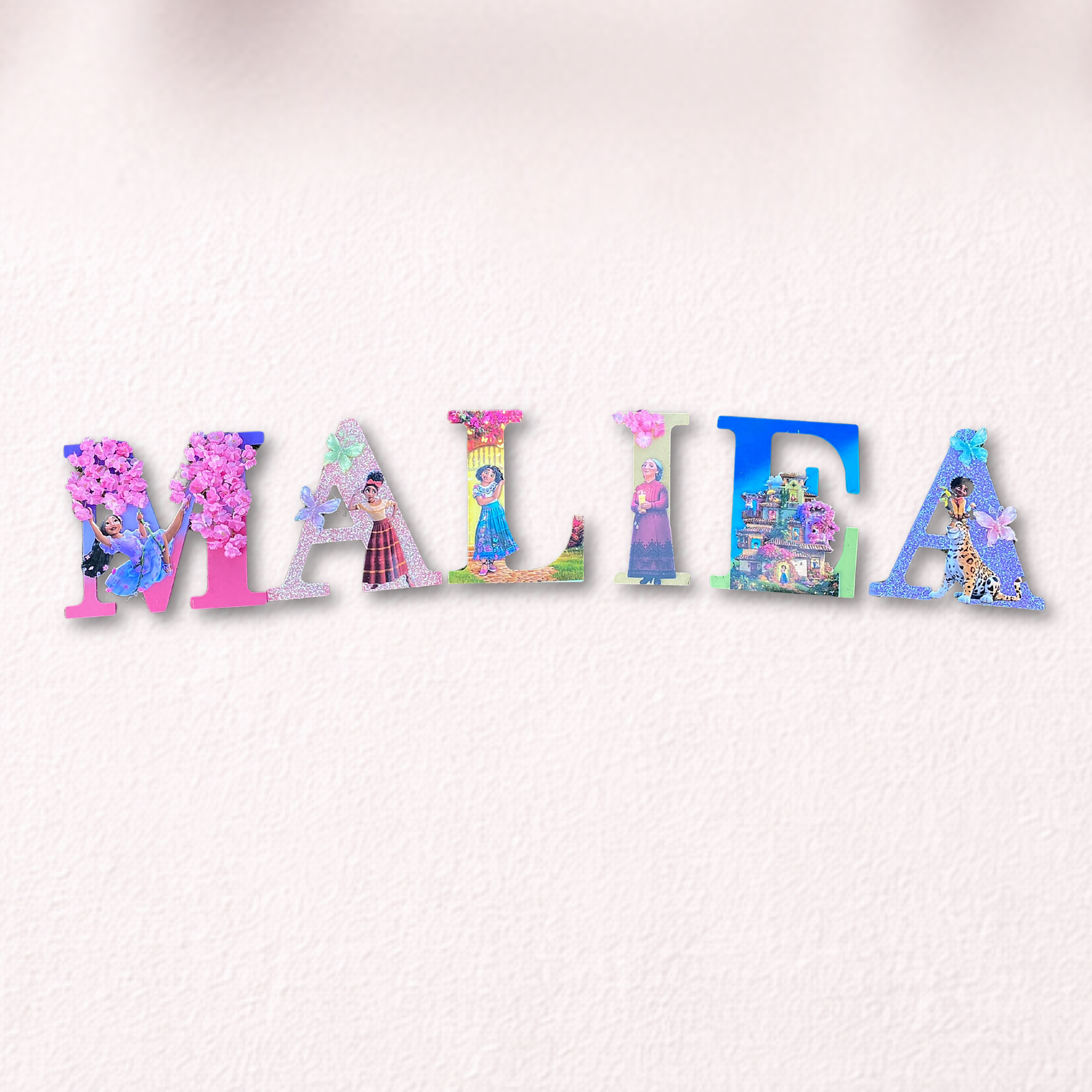 Encanto Inspired Wooden Letters