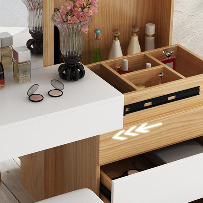 Thumbnail: Tall 80  cm mirror With 5 drawers