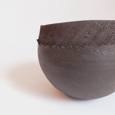 Cache pot gaufré balise céramique l'atelier Asnières