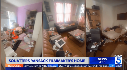 Squatters Ransack Indie Filmmaker’s Santa Monica Home