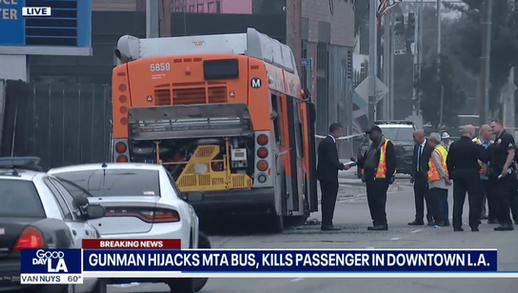 Tragic Bus Hijacking in Downtown Los Angeles Ends in Fatality