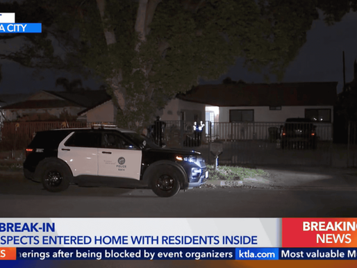 Occupied Home Targeted in Late-Night Break-In in Panorama City as Valley Burglary Concerns Continue