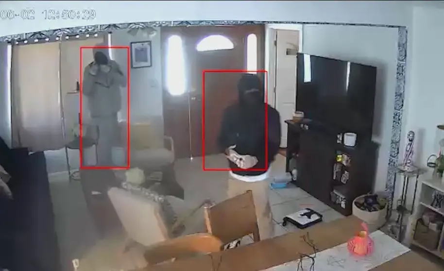 Masked Burglars Caught on Camera During Hyde Park Break-In Spree