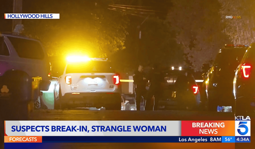 Elderly Woman Strangled in Violent Hollywood Hills Home Invasion Amid Ongoing Burglary Surge