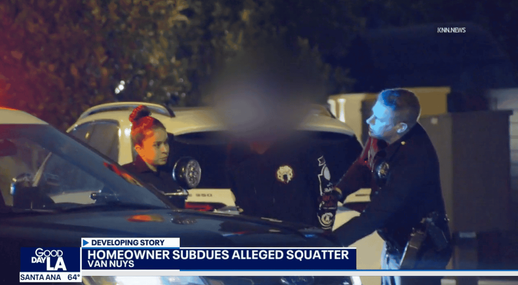 Van Nuys Homeowner Subdues Squatter After Violent Confrontation
