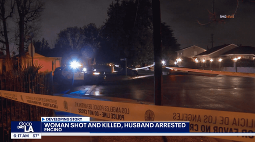 Tragedy in Encino: Husband Allegedly Shoots Wife in Front of Their Teen Son  