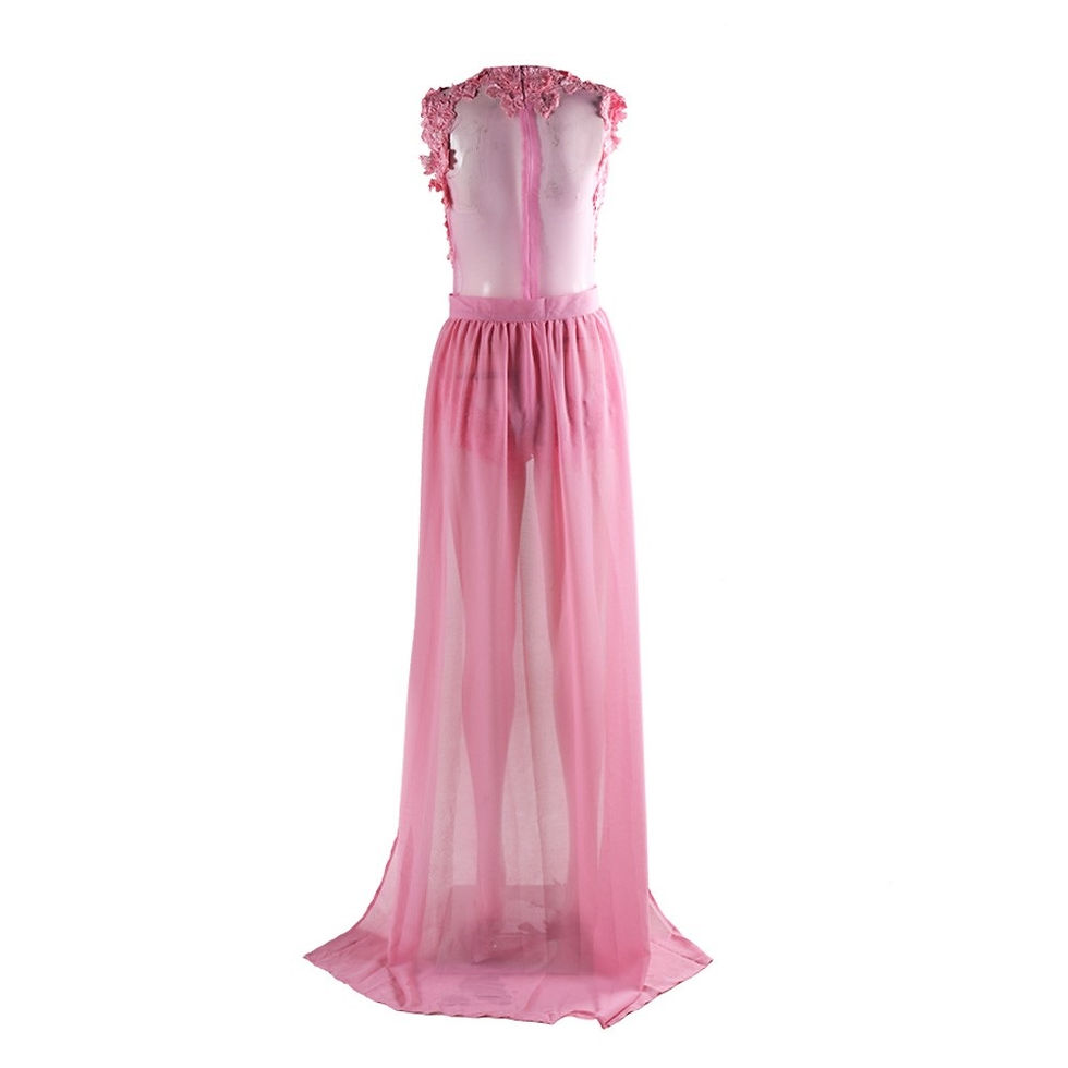 Thumbnail: Sexy Pink Playsuit Dress