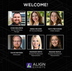 6 headshots of new hires