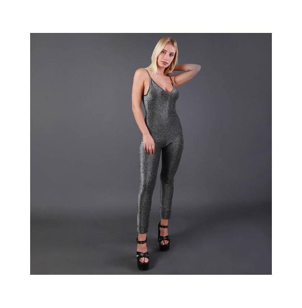 Mono Lurex-Talle unico