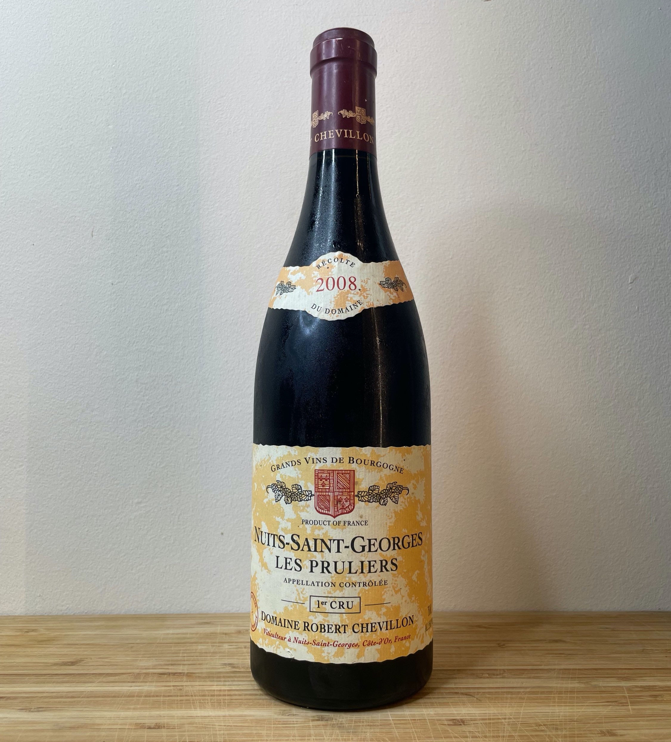 Domaine Robert Chevillon - Les Pruliers 1er Cru - 2008