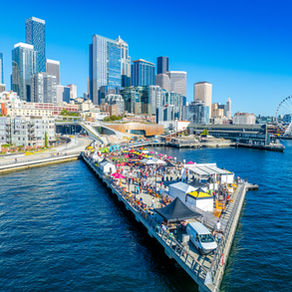 Seattle's new Waterfront Park fully opening 2025!