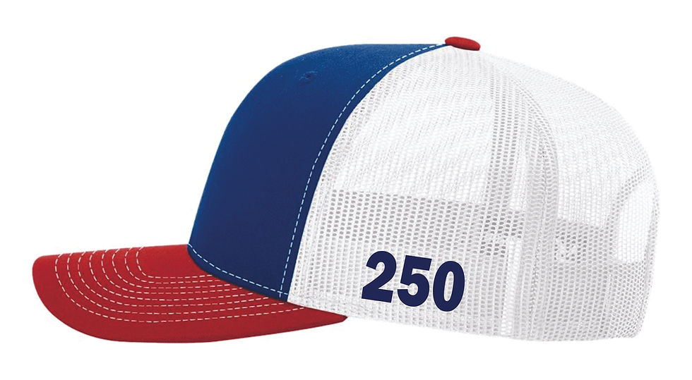 Thumbnail: LANDHEER4THJULY Richardson  112 Embroidered cap with side