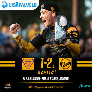 KPL haki voiton tasaisesta matsista Sotkamosta