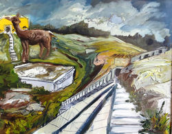 Jill Price Hill Seies, More than One Way, 2015, oi