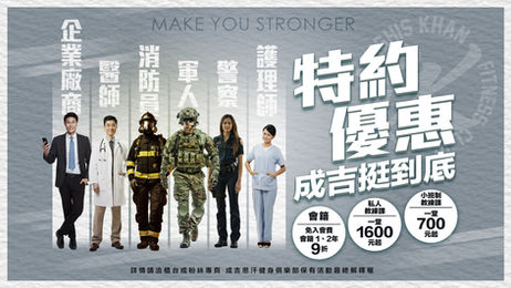 軍/警/消/醫護優惠方案