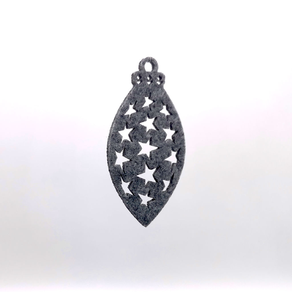 Hänger Ornament Zapfen Sterne