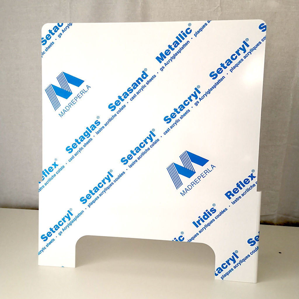 Niesschutz-Schutzwand groß