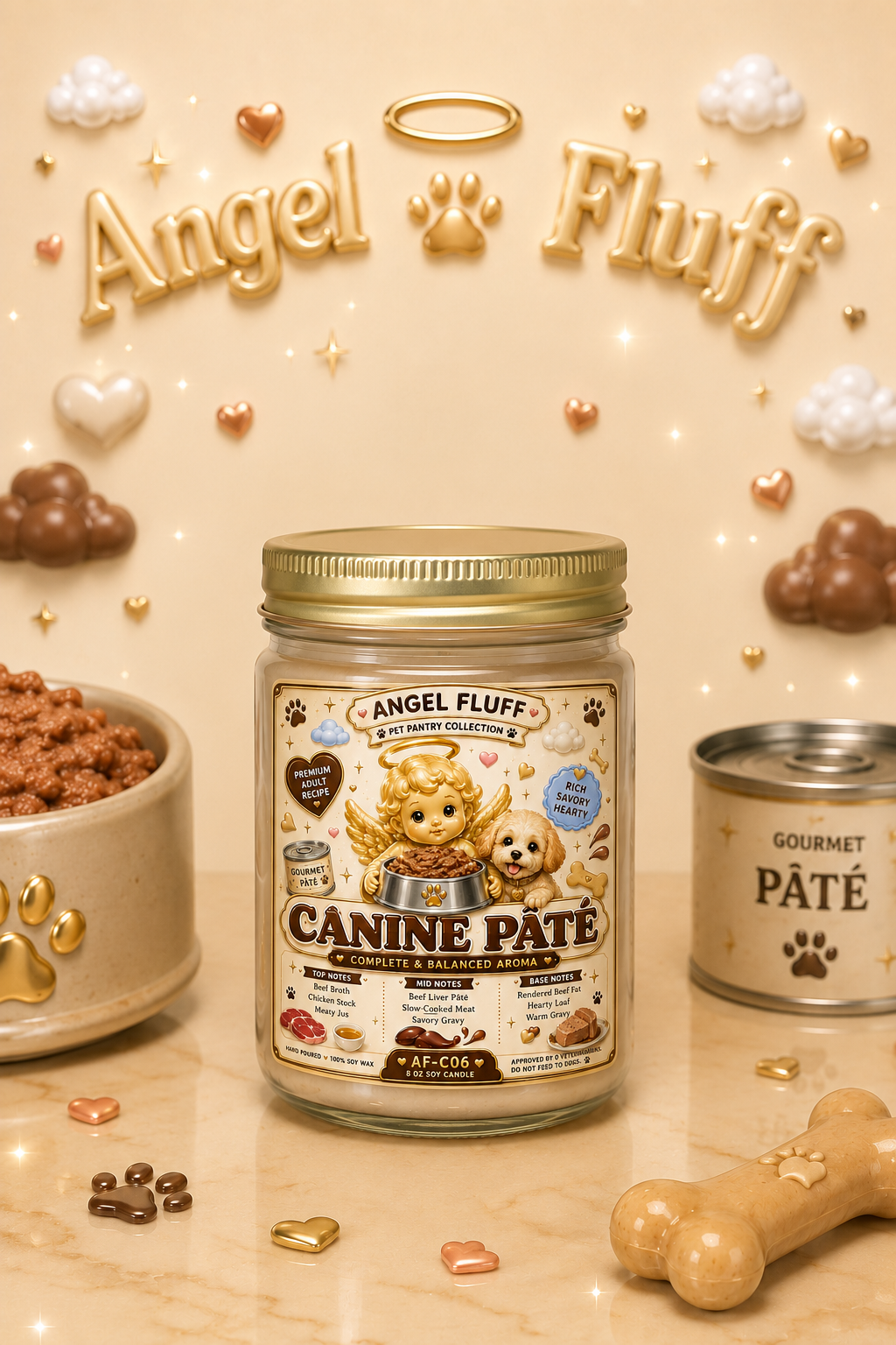 Canine Pâté Candle