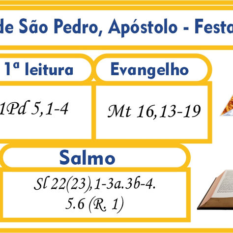 Cátedra de São Pedro, Apóstolo - Festa - Quinta-feira