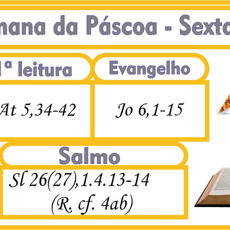 2ª Semana da Páscoa - Sexta-feira