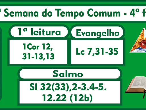 24ª Semana do Tempo Comum - Quarta-feira