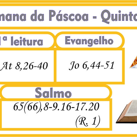 3ª Semana da Páscoa - Quinta-feira