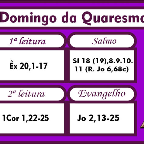 3º Domingo da Quaresma