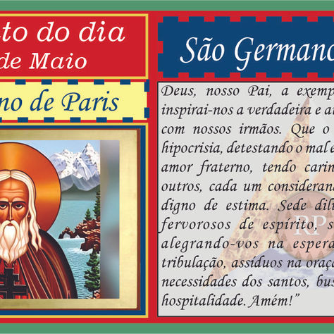 São Germano de Paris, bispo, homem de oração e escuta