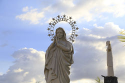 Imaculada Conceição de Maria - Imagem na Praça Renascidos em Pentecostes
