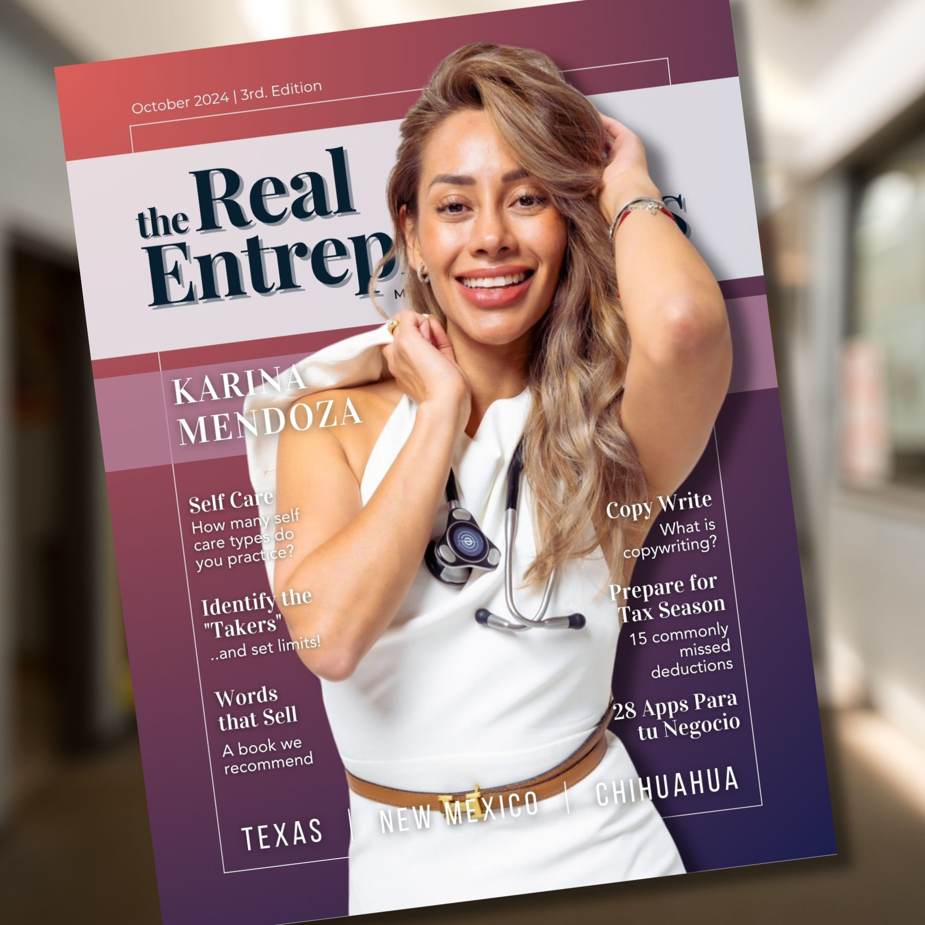 Vol lII. The Real Entrepreneurs Magazine